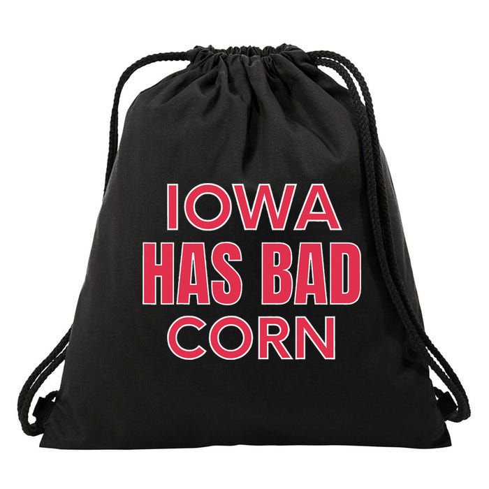 Iowa Has Bad Corn Drawstring Bag