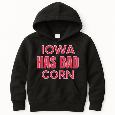 Iowa Has Bad Corn Kids Hoodie