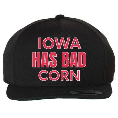 Iowa Has Bad Corn Wool Snapback Cap