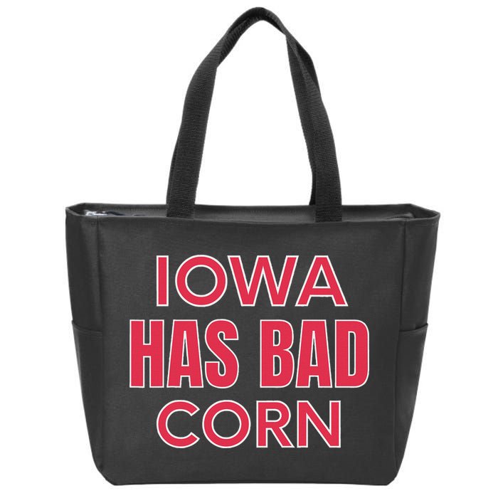 Iowa Has Bad Corn Zip Tote Bag