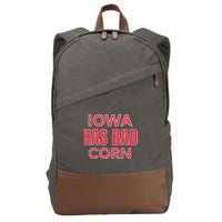 Iowa Has Bad Corn Cotton Canvas Backpack