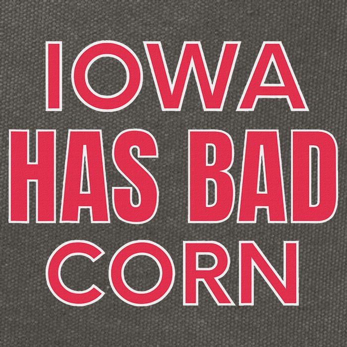 Iowa Has Bad Corn Cotton Canvas Backpack