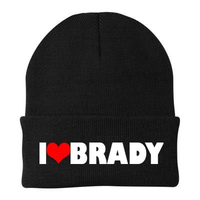 I Heart Brady Knit Cap Winter Beanie