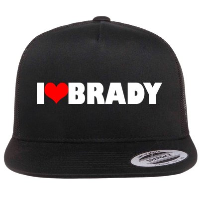 I Heart Brady Flatbill Hat