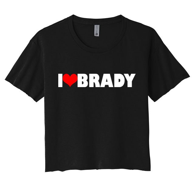 I Heart Brady Crop Top