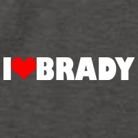 I Heart Brady Vector Backpack
