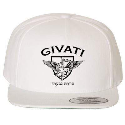 Israeli Highland Brigade Givati Special Forces Idf Wool Snapback Cap