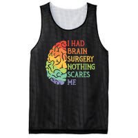 I Had Brain Surgery Nothing Scares Me Mesh Reversible Basketball Jersey Tank