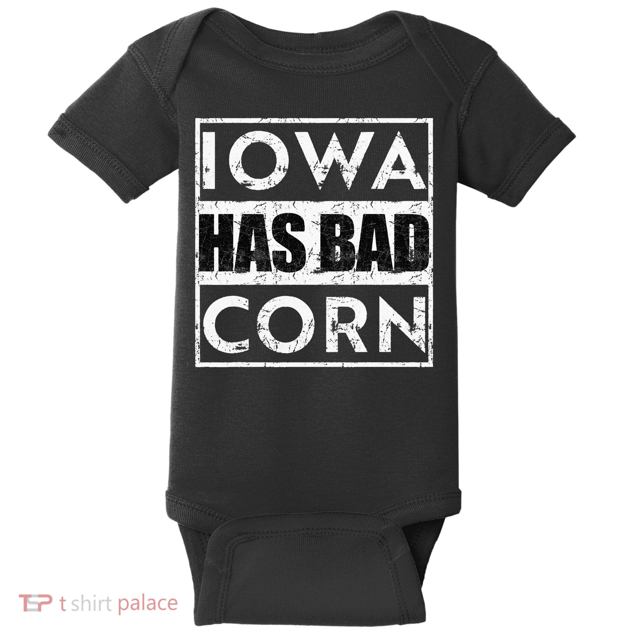 Iowa Has Bad Corn Nebraska Better Than Iowa Baby Bodysuit