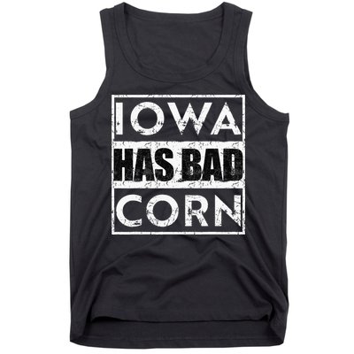 Iowa Has Bad Corn Nebraska Better Than Iowa Tank Top