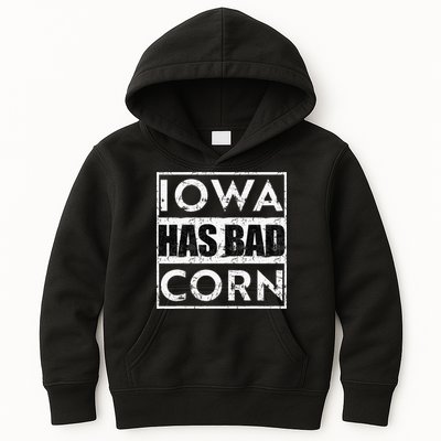Iowa Has Bad Corn Nebraska Better Than Iowa Kids Hoodie