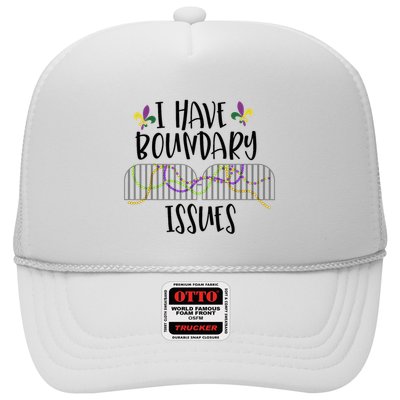 I Have Boundary Issues Mardi Gras Carnival New Orleans Trucker Hat