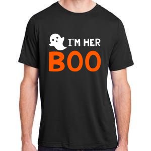 Im Her Boo Im His Witch Meaningful Gift Halloween Costume Couples Gift Adult ChromaSoft Performance T-Shirt