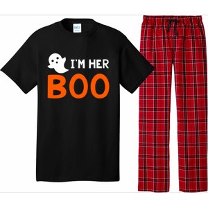 Im Her Boo Im His Witch Meaningful Gift Halloween Costume Couples Gift Pajama Set