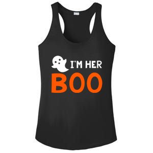 Im Her Boo Im His Witch Meaningful Gift Halloween Costume Couples Gift Ladies PosiCharge Competitor Racerback Tank