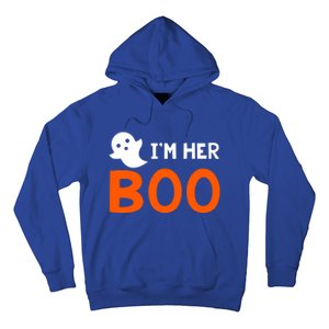 Im Her Boo Im His Witch Meaningful Gift Halloween Costume Couples Gift Hoodie