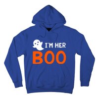 Im Her Boo Im His Witch Meaningful Gift Halloween Costume Couples Gift Hoodie