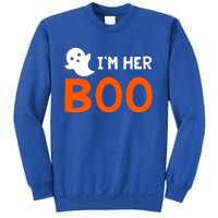 Im Her Boo Im His Witch Meaningful Gift Halloween Costume Couples Gift Sweatshirt