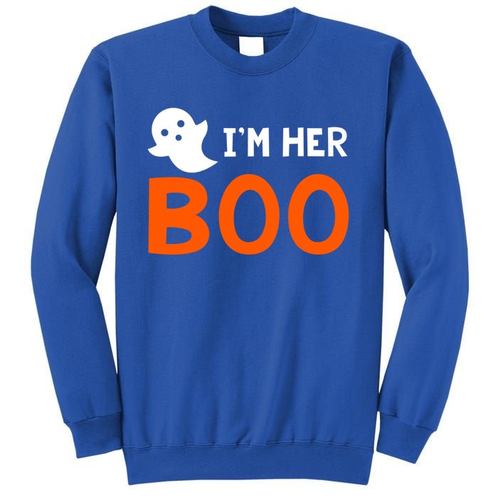 Im Her Boo Im His Witch Meaningful Gift Halloween Costume Couples Gift Sweatshirt