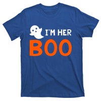 Im Her Boo Im His Witch Meaningful Gift Halloween Costume Couples Gift T-Shirt