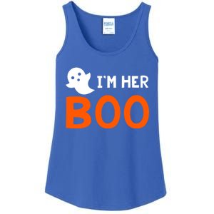 Im Her Boo Im His Witch Meaningful Gift Halloween Costume Couples Gift Ladies Essential Tank