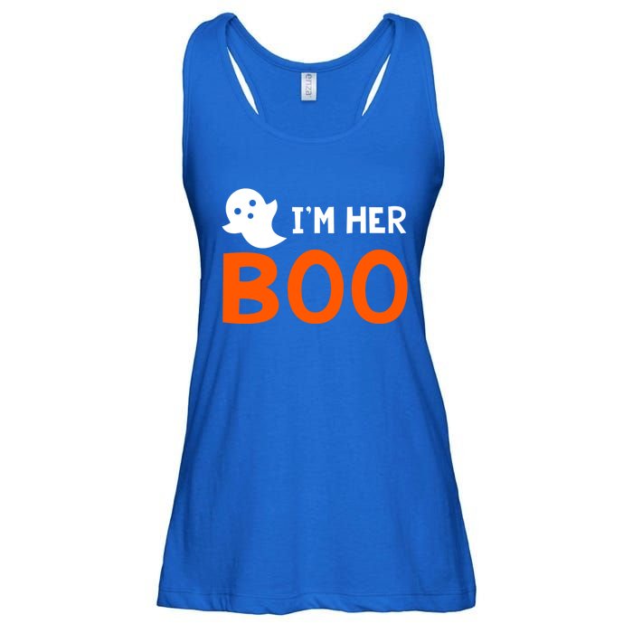 Im Her Boo Im His Witch Meaningful Gift Halloween Costume Couples Gift Ladies Essential Flowy Tank