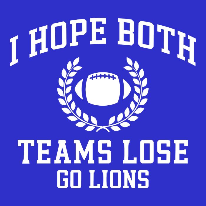 I Hope Both Teams Lose Button