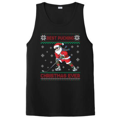 Ice Hocky Best Pucking Christmas Ever PosiCharge Competitor Tank