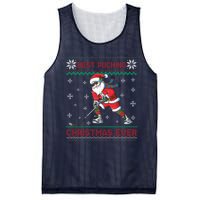 Ice Hocky Best Pucking Christmas Ever Mesh Reversible Basketball Jersey Tank