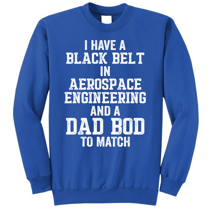 I Have Black Belt In Aerospace Engineering Dad Bod To Match Gift Sweatshirt