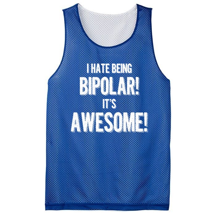 I Hate Being Bicute Giftpolar It's Awesome! Dark Humor Great Gift Mesh Reversible Basketball Jersey Tank