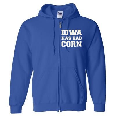 Iowa Has Bad Corn Full Zip Hoodie