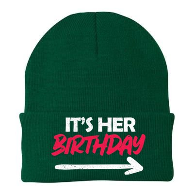 Its Her Birthday Knit Cap Winter Beanie