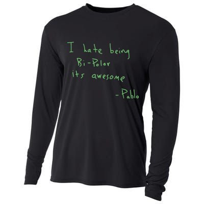 I Hate Being Bipolar It’s Awesome Bipolar Cooling Performance Long Sleeve Crew