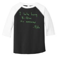 I Hate Being Bipolar It’s Awesome Bipolar Toddler Fine Jersey T-Shirt