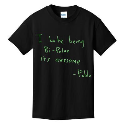 I Hate Being Bipolar It’s Awesome Bipolar Kids T-Shirt