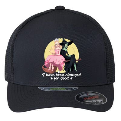I Have Been Changed For Good Wicked Funny Flexfit Unipanel Trucker Cap