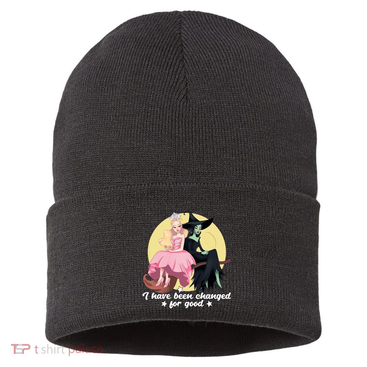 I Have Been Changed For Good Wicked Funny Sustainable Knit Beanie