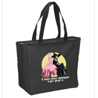 I Have Been Changed For Good Wicked Funny Zip Tote Bag