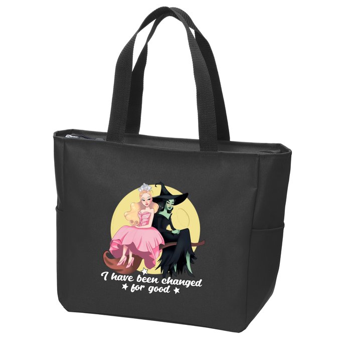 I Have Been Changed For Good Wicked Funny Zip Tote Bag