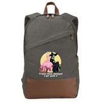 I Have Been Changed For Good Wicked Funny Cotton Canvas Backpack