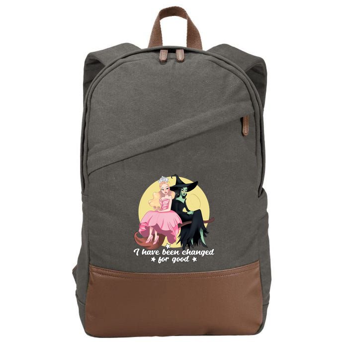 I Have Been Changed For Good Wicked Funny Cotton Canvas Backpack