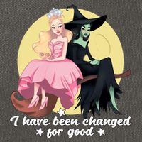 I Have Been Changed For Good Wicked Funny Cotton Canvas Backpack