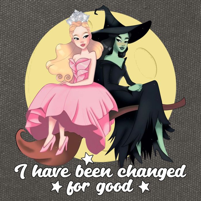 I Have Been Changed For Good Wicked Funny Cotton Canvas Backpack