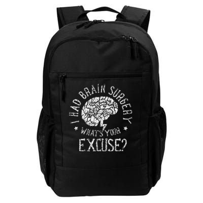 I Had Brain Surgery WhatS Your Excuse Survivor Surgeries Daily Commute Backpack