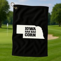 Iowa Has Bad Corn Golf Towel