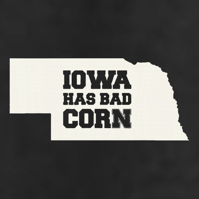 Iowa Has Bad Corn Golf Towel