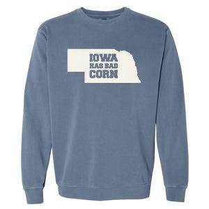 Iowa Has Bad Corn Garment-Dyed Sweatshirt