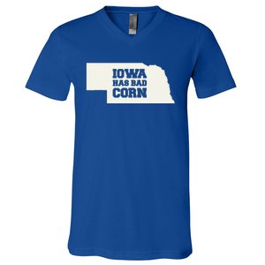 Iowa Has Bad Corn V-Neck T-Shirt