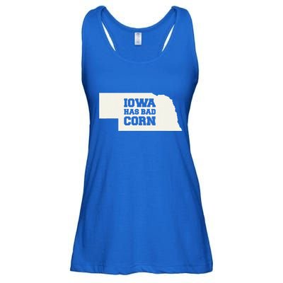 Iowa Has Bad Corn Ladies Essential Flowy Tank